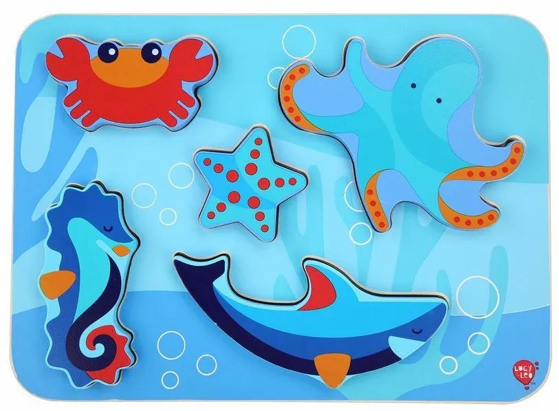 Lucy & Leo puzzle dopravné prostriedky LL229