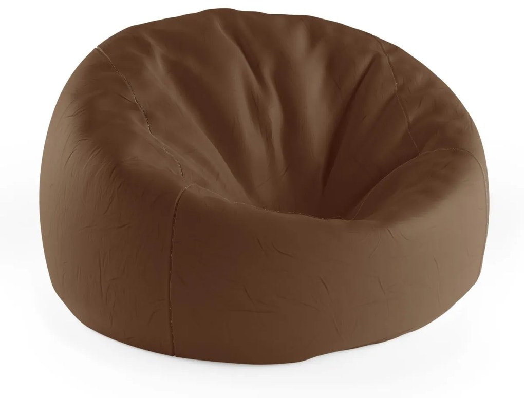 Sablio Sedací vak Cocoon Hnědá - 115 x 75 cm x 45 cm