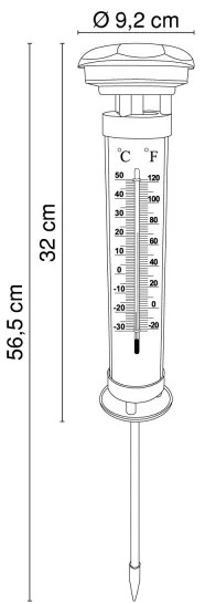 Globo 33275 - LED solárne svietidlo SOLAR 1xLED/0,06W IP44