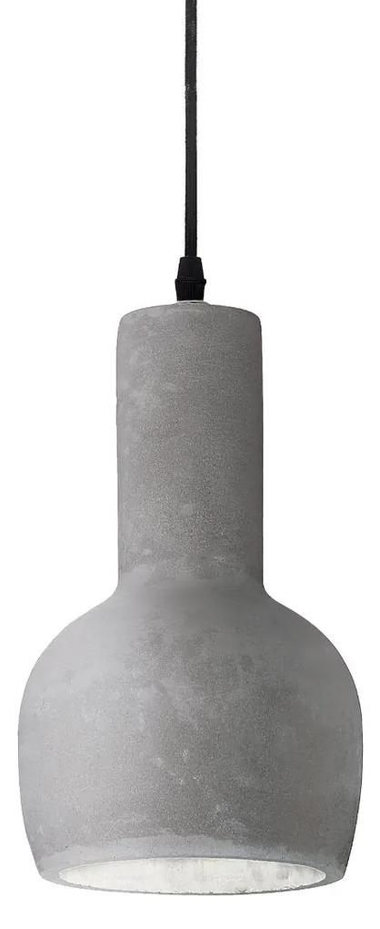 IDEAL LUX Závesné svietidlo Oil-3, šedé