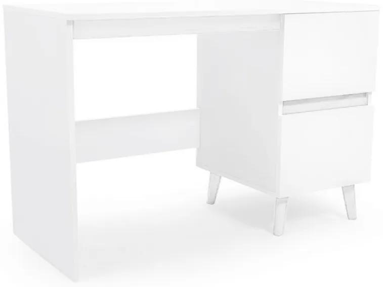 SB Písací stôl Tip 4 Farba: Biela