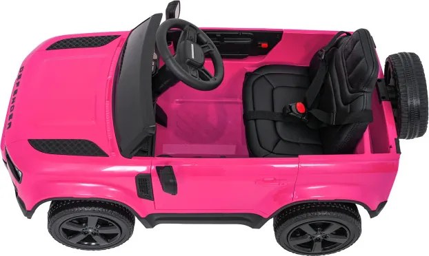 Elektrické autíčko Land Rover Defender ružové