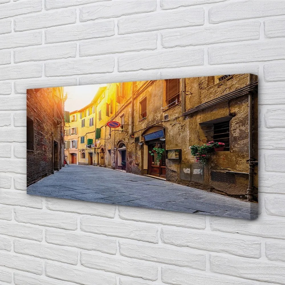 Obraz na plátne Italy Street budovy 120x60 cm