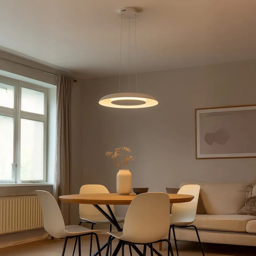 Závesné LED svietidlo Piattino, 1x LED 30w, 3000-6000k, w