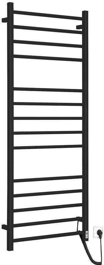 Sapho Sapho, ESKINADO elektr. sušák ručníků s časovačem, hranatý, 600x1500 mm, 130 W, černá, ER450BT