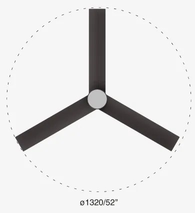 FARO 34291-1TW - LED Stmiev. ventilátor CRUISER LED/20W/230V 2700/4000/6500K + DO