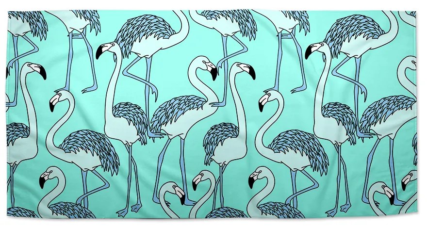 Sablio Uterák Plameniaky - 70x140 cm