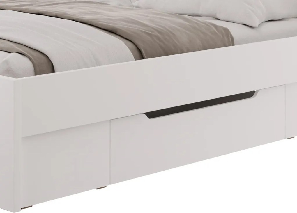 Postel Iwetta 180x200 cm, biela