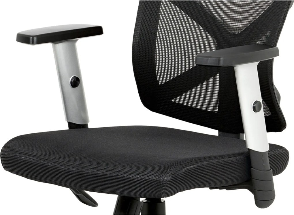 Sconto Kancelárska stolička PETER čierna