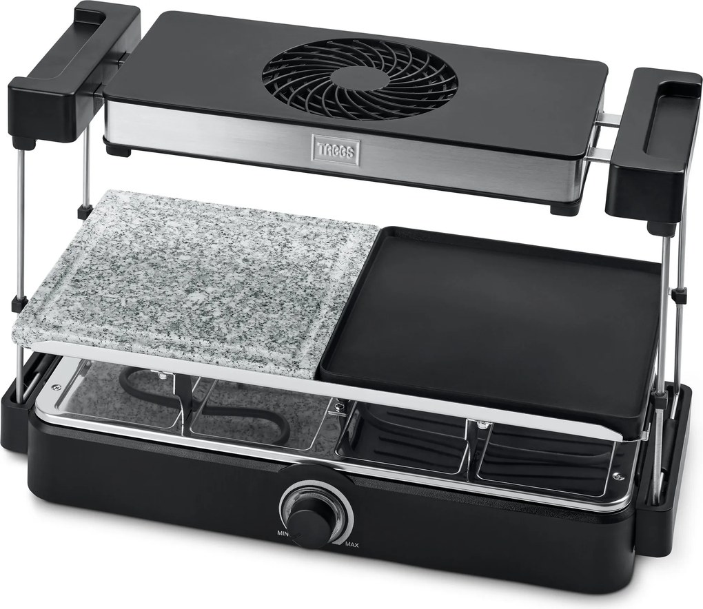 Raclette Trebs »15100« s odsávačom výparov a kamennou doskou