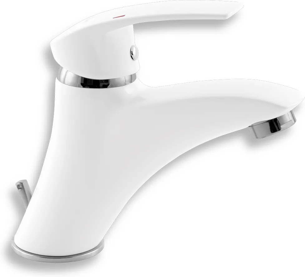 Novaservis Metalia 57 57002/1,1 umývadlová batéria bez výpuste biela / chróm