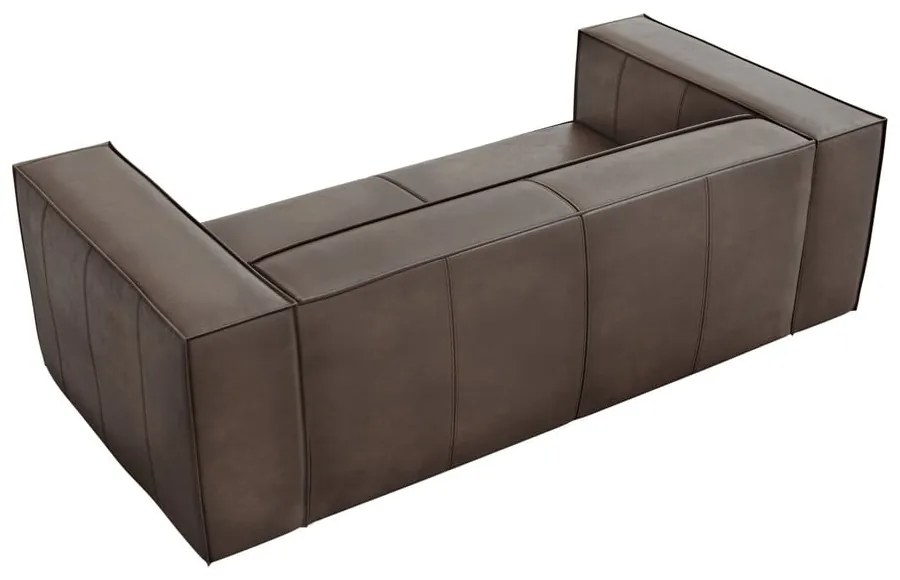 Hnedá kožená pohovka 212 cm Madame - Windsor &amp; Co Sofas