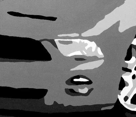Ručne maľovaný POP Art obraz Ford Mustang | rôzne rozmery