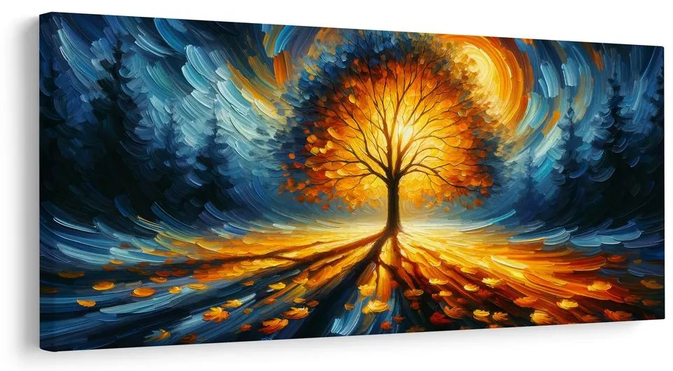 Obraz strom života v magickom svetle