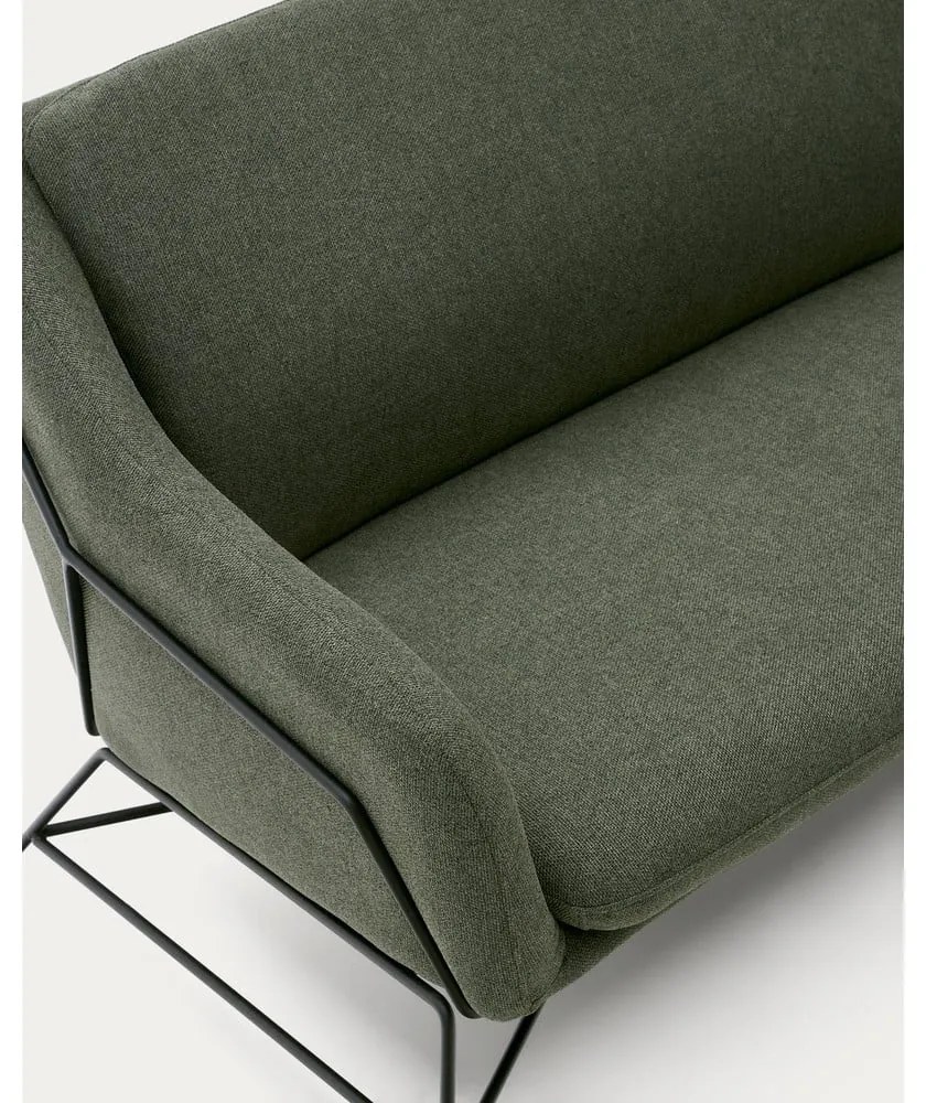 Zelená pohovka 128 cm Brida – Kave Home