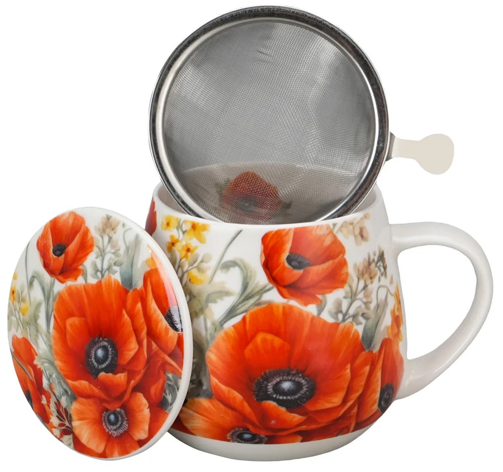 Čajová súprava Poppies 430 ml