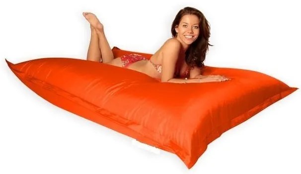 Sedací vak vankúš oranžový EMI