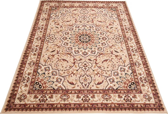 TA Koberec F740A SVETLÝ BÉŽOVÝ ATLAS PP Rozmer: 40x60 cm