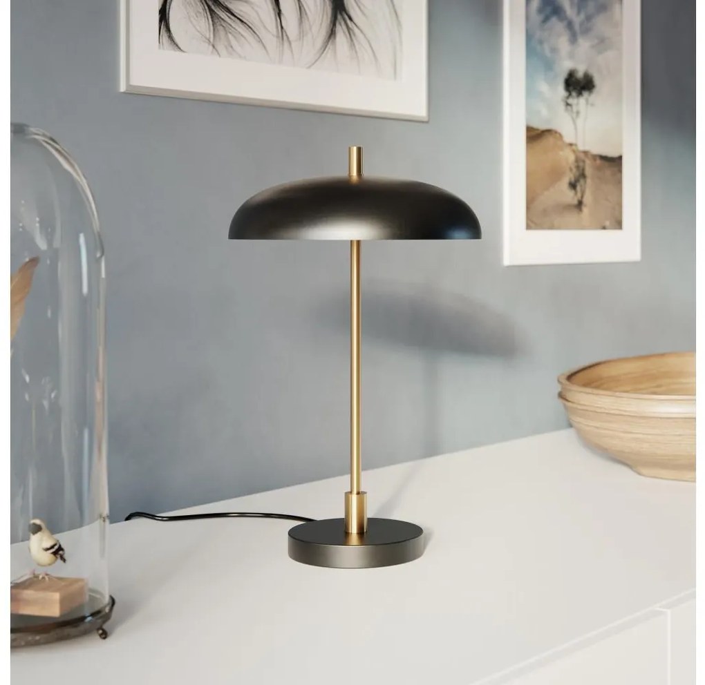 ByRydens 4002660-4002 - Stolná lampa SHELBY 3xG9/5W/230V čierna/zlatá