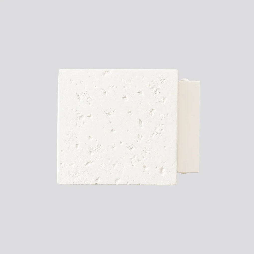 Nástenné svietidlo Quad, 1x béžové betónové tienidlo