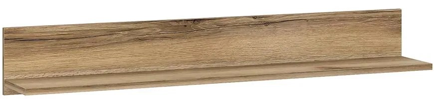 Polička 147 Derby D Light + Black