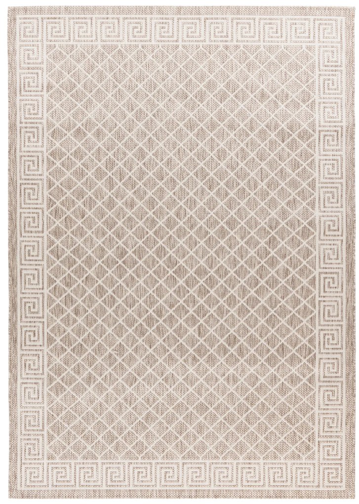 Kusový koberec My Tallinn 541 Taupe - na von aj na doma, 200x290, béžová, chodba / predsieň, Obsession