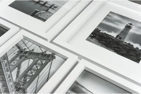 Set 5 rámov vo formáte 3x15x24, 2x14x14cm