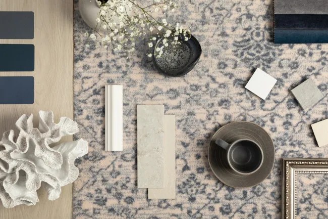 Koberec Agnella Agnus Claudine modrý