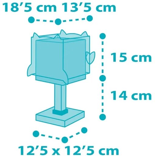 Dalber 64391 - Detská lampička LITTLE OWL 1xE14/8W/230V