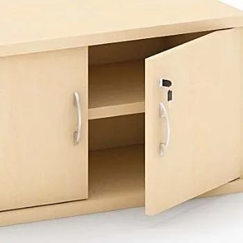 Nadstavba 2-dverová MIRELLI, 800 x 400 x 400 mm, breza