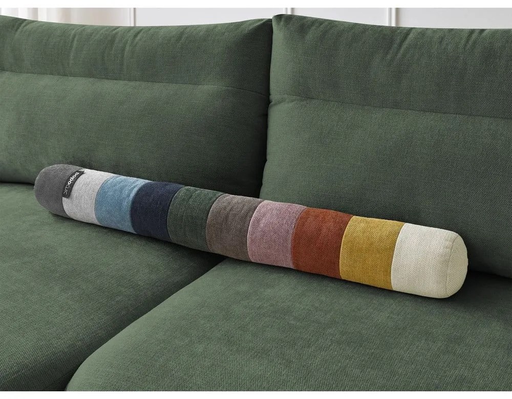 Tmavozelená rohová pohovka Aden – Bobochic Paris