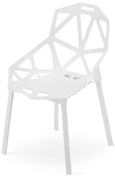 Set štyroch stoličiek ESSEN biele (4ks)