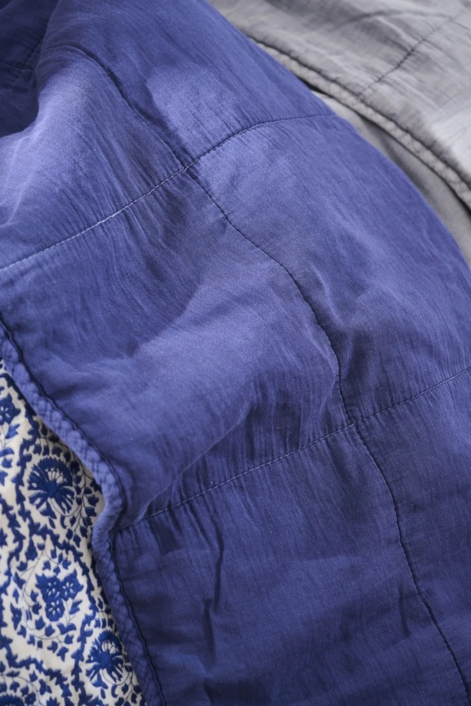Ib Laursen Prešívaný prehoz Indigo 130 × 180 cm