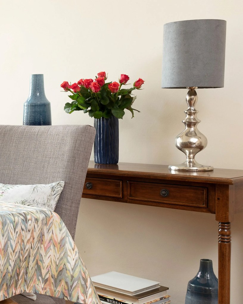 Stolová lampa Narvik Grey 63 cm