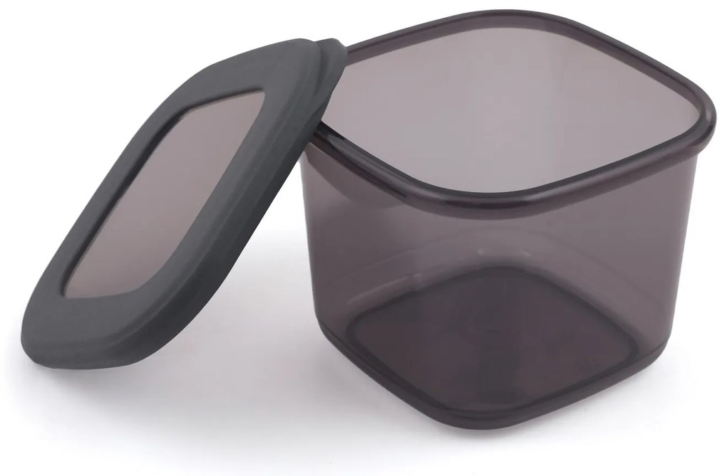 Súprava 12 ks kuchynských boxov BONNIE antracitová