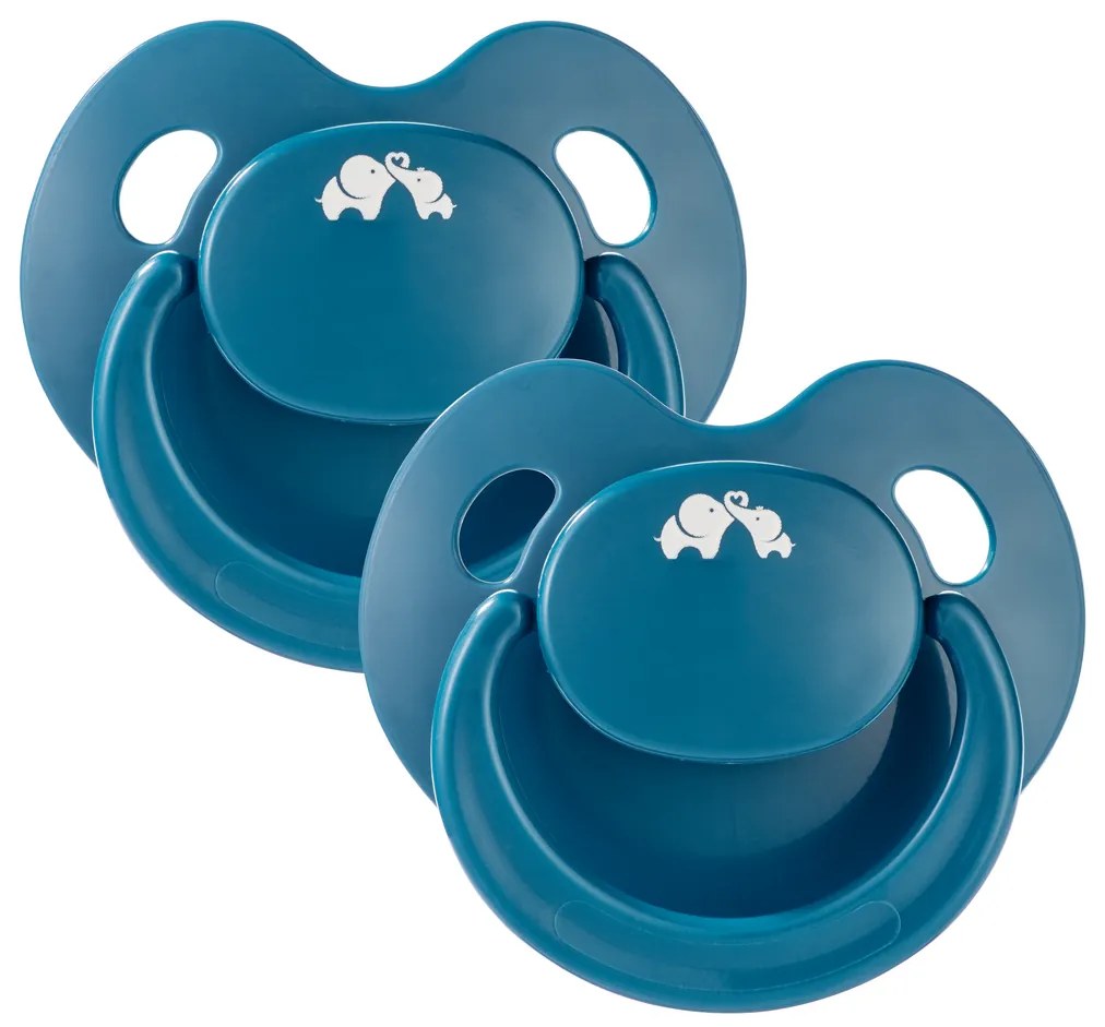 Cumlík silikónový Physio Air Eco 2ks 6m+ Blue