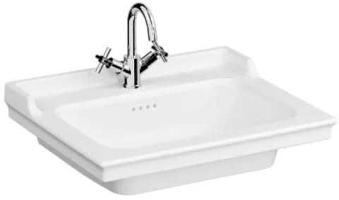 Vitra Ricordi umývadlo 65x53 cm otvor pre batériu uprostred 7801-003-0001