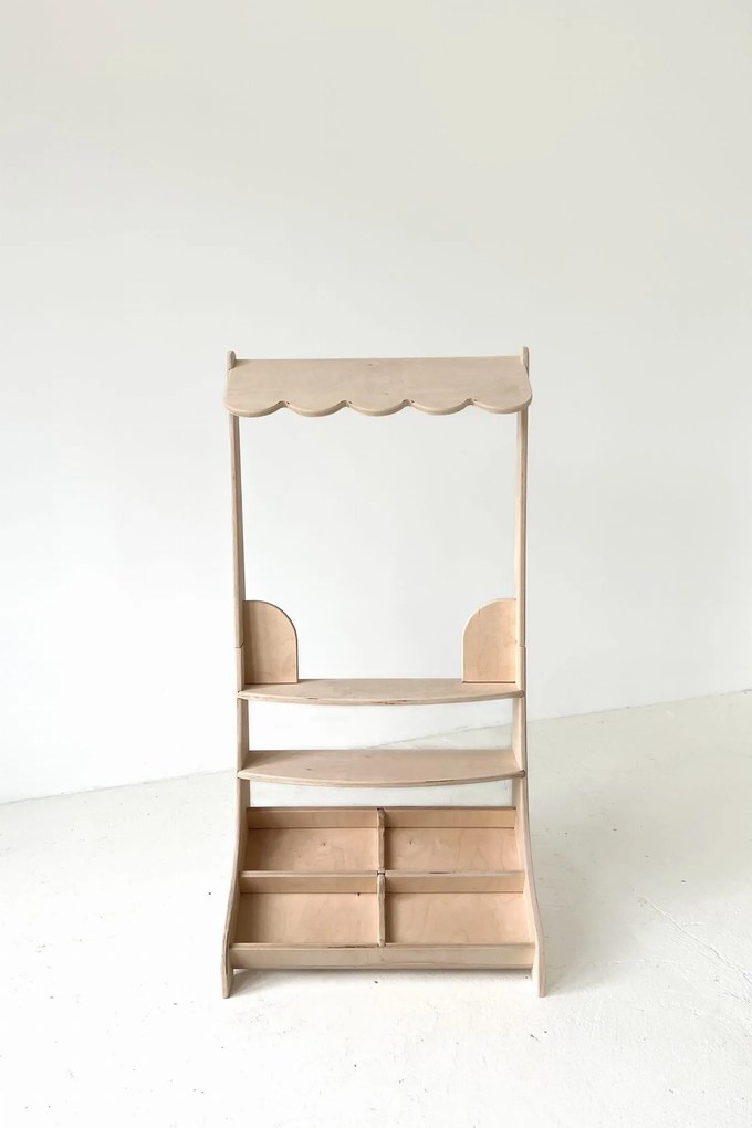 Drevený trhový stánok pre deti