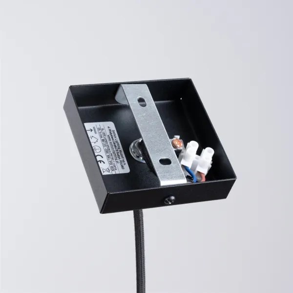 Sollux SL.1400 - Luster na lanku PRYSM 1xG9/8W/230V čierna