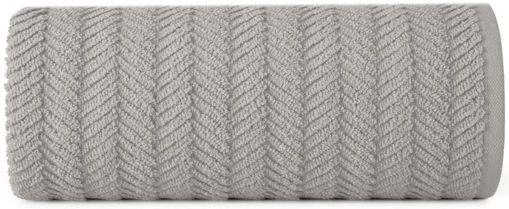 BAVLNENÝ UTERÁK ETNO 50X90 CM STRIEBORNÁ