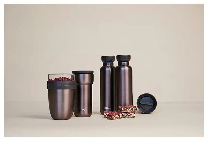 Tmavosivý termohrnček 375 ml Titanium – Mepal