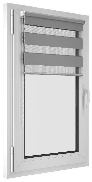 Gario Roleta Deň a noc Mini Ready To Go Cream - Zložená Šírka: 99 cm, Výška: 150 cm