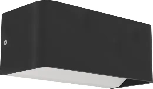 Eglo 901956 - LED RGBW stmievateľné vonkajšie nástenné svietidlo SANIA-Z LED/10W/230V IP55 čierne
