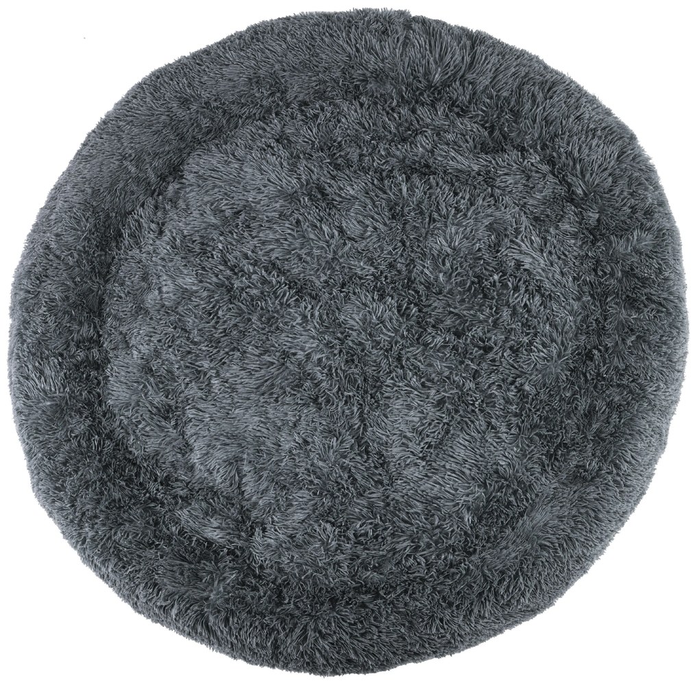 PuppyJoy PuppyJoy, okrúhly pelech pre psov 120cm PJ-005, veľkosť XL, tmavá šedá, HOM-50057