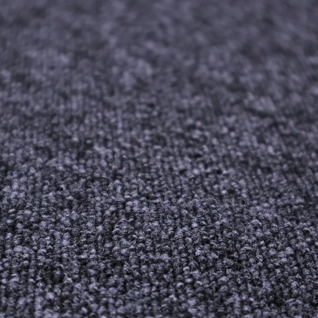 Betap, Metrážny koberec Baltic 77, na mieru, šíře 4m, šedá, ab (mriežka), chodba / predsieň