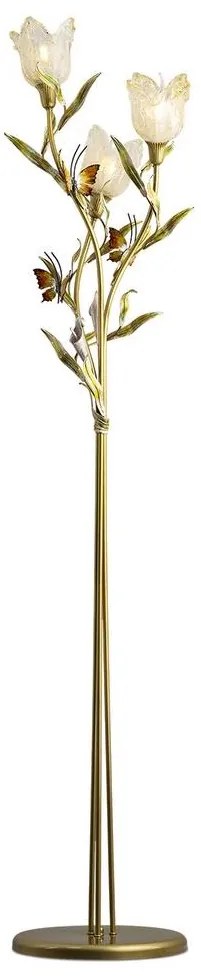 Stojacia lampa EDEN 3xE14/40W/230V muránske sklo