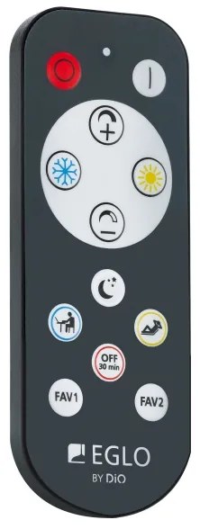 Eglo 900601 - LED Stmievateľné stropné svietidlo CALAGRANO LED/21,5W/230V + DO