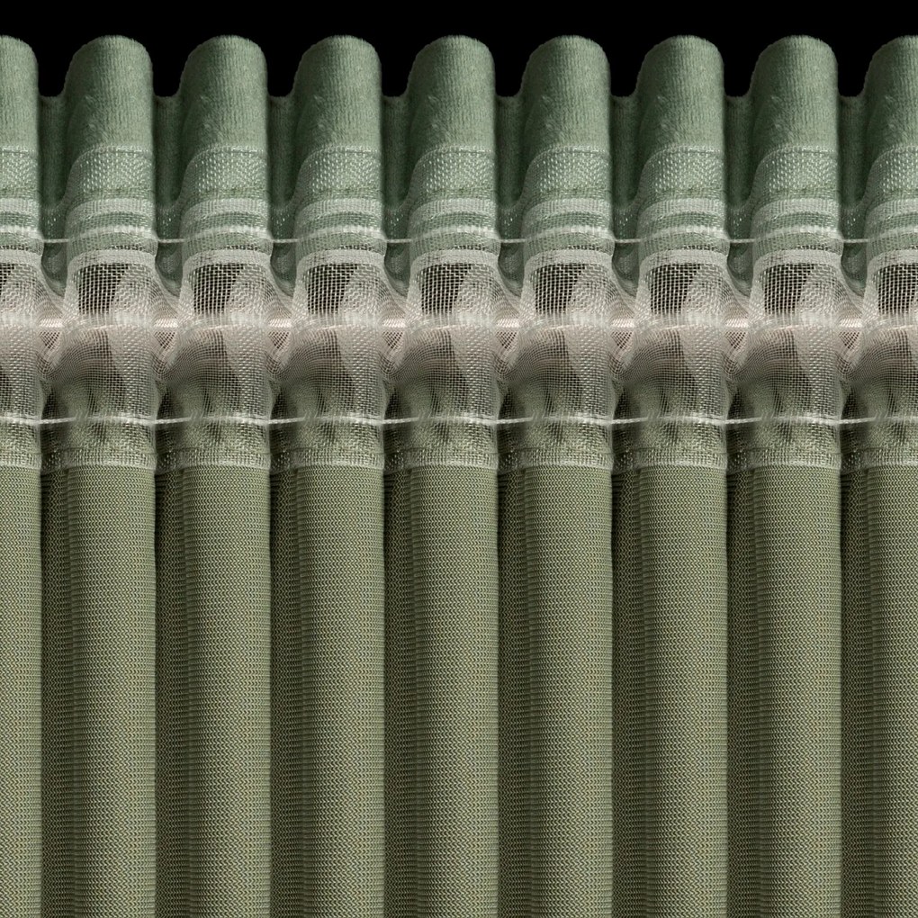 ZATEMŇOVACÍ ZÁVES NA PÁSKE ROSA 140X270 CM OLIVOVÁ