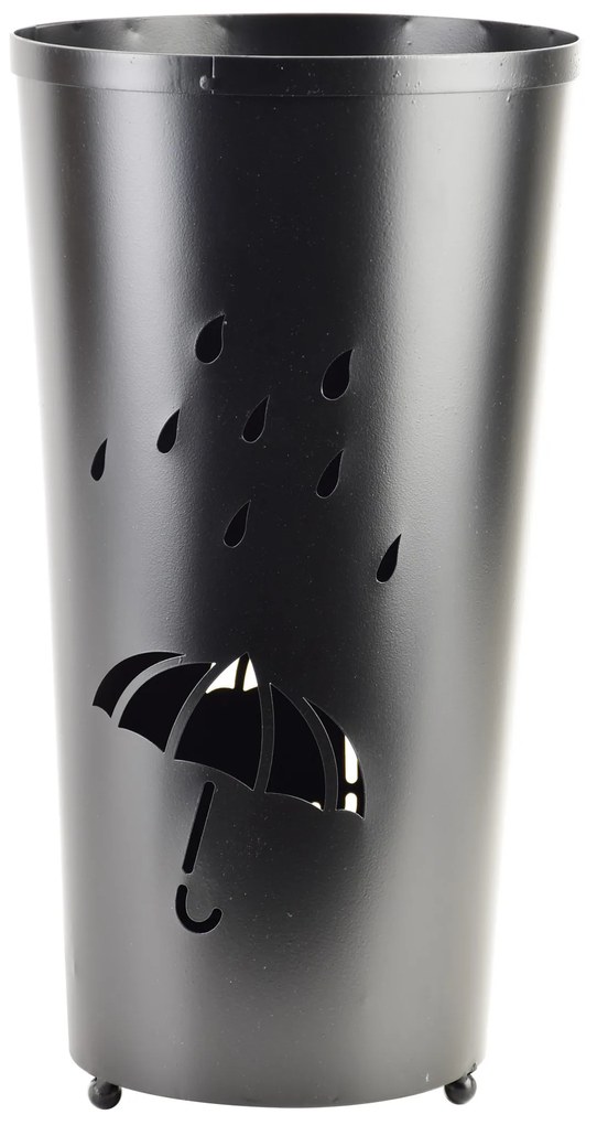 Stojan na dáždniky LORSO 24 cm čierny