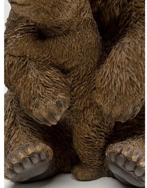 Cuddle Bear Family dekorácia hnedá 26 cm